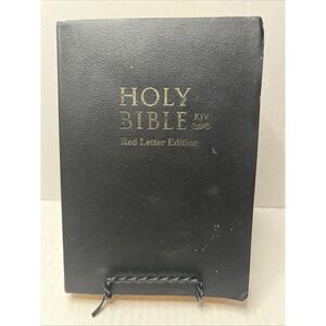 The Holy Bible KING JAMES VERSION Old New Testaments Small  Font Red Letter